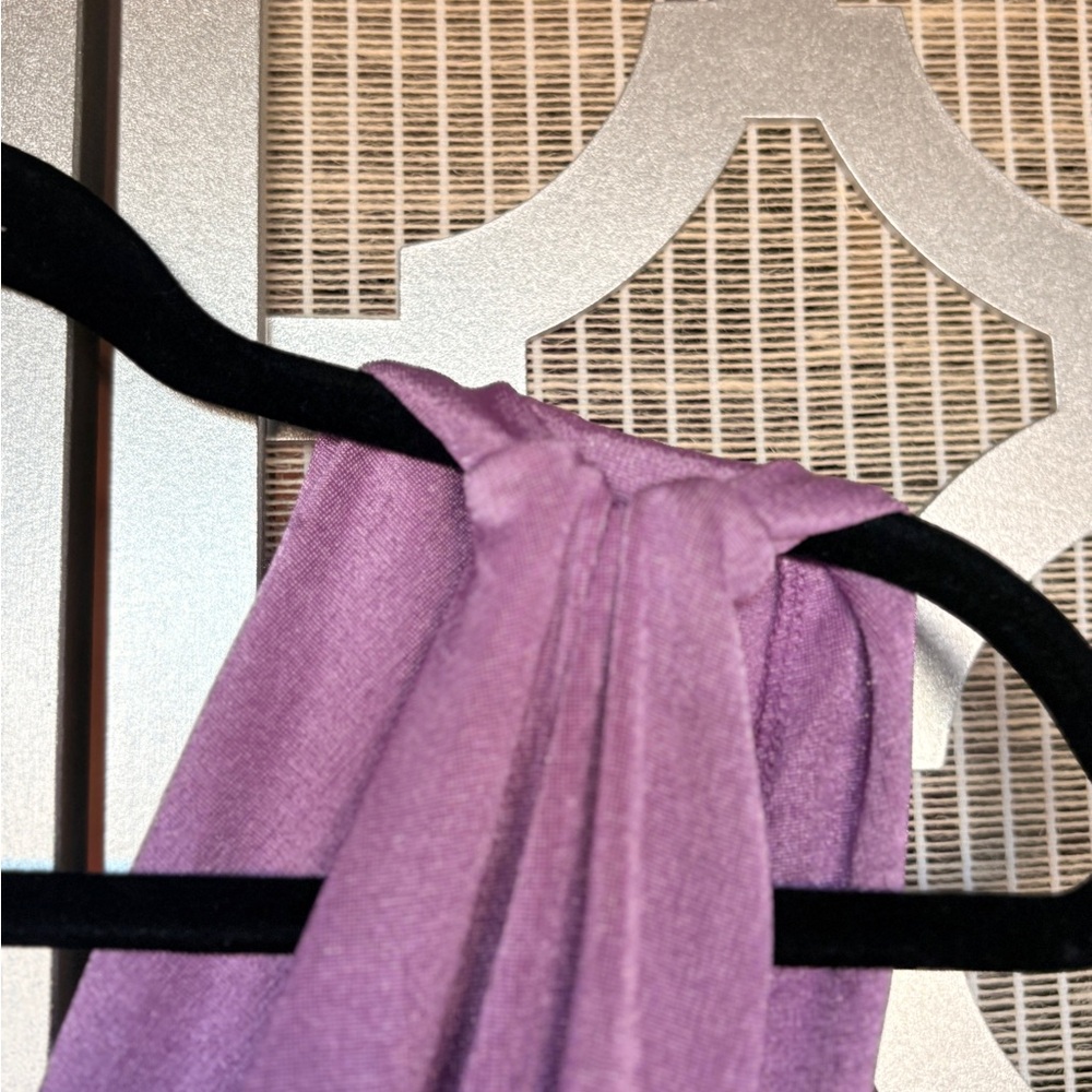 Chic Purple Women's Crop Top - Picture 3 of 4
